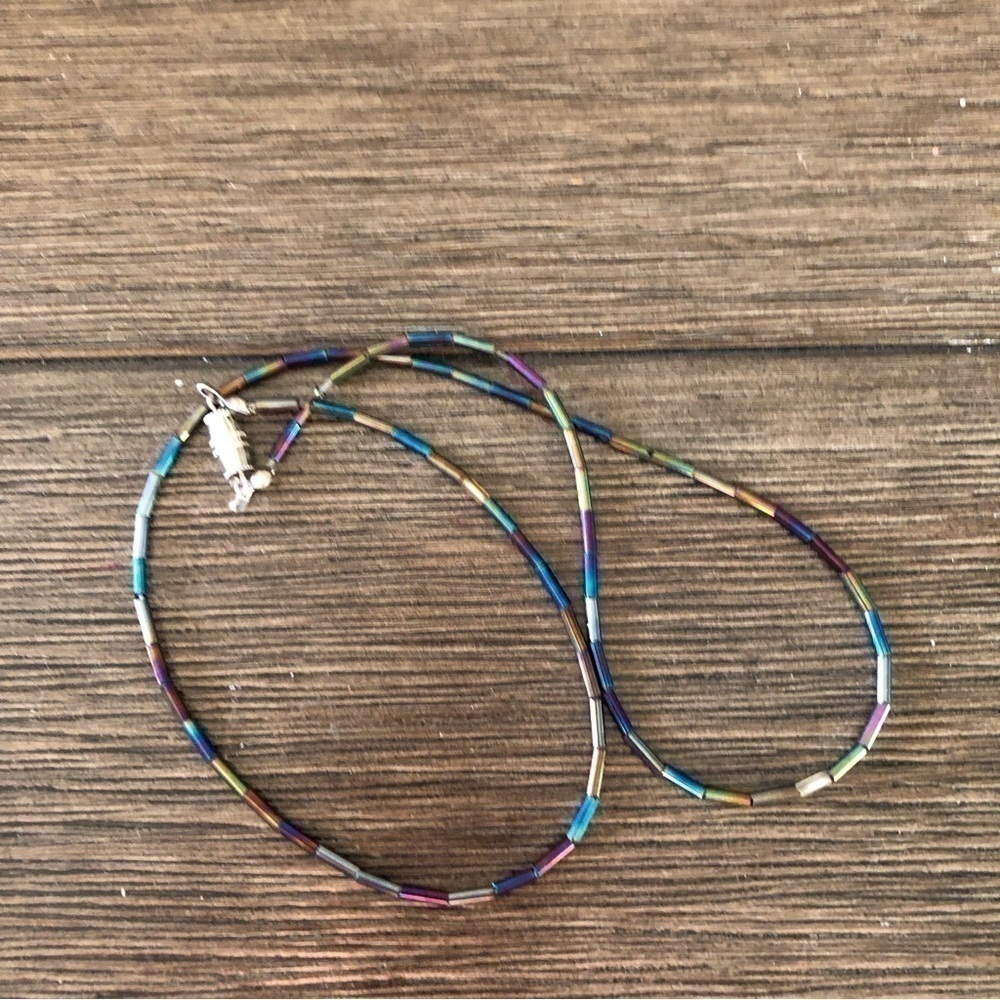 Handmade Sequent beaded necklace